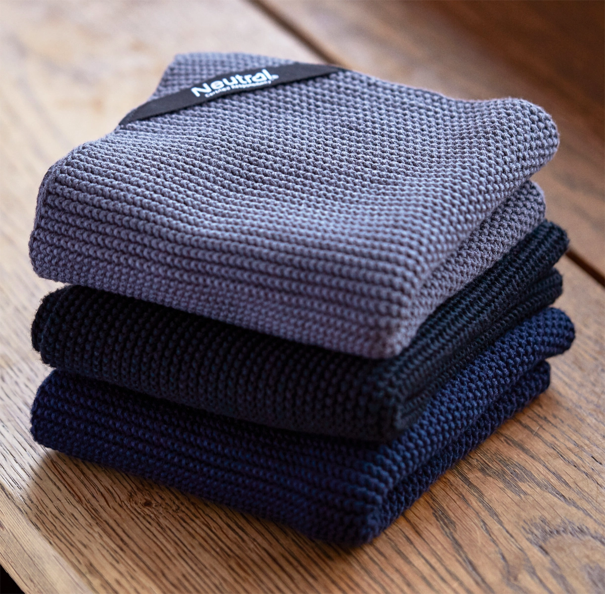 Neutral Pearl Knit Kitchen Cloth