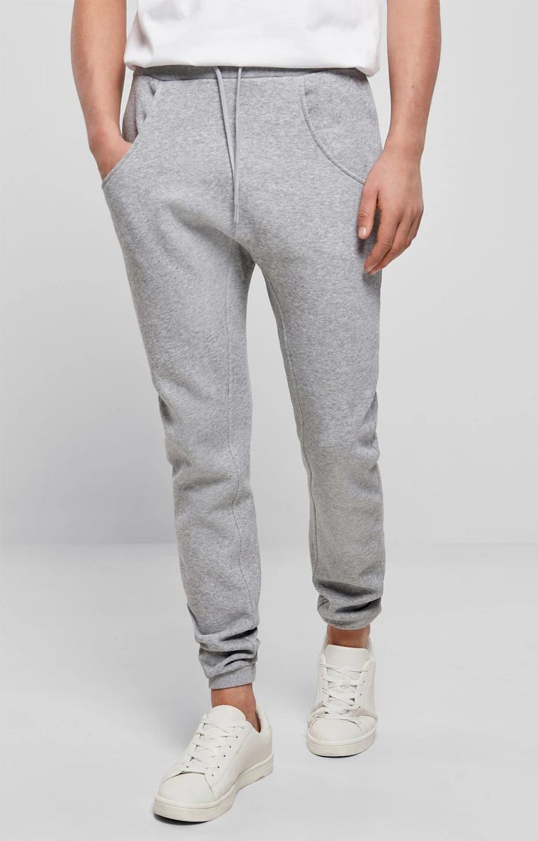Build Your Brand Heavy Deep Crotch Sweatpants