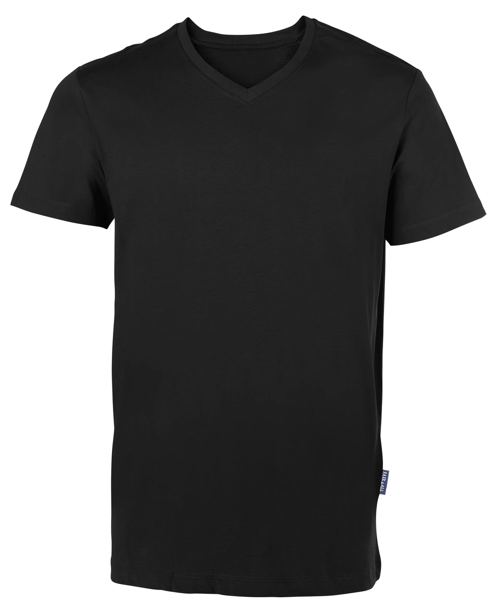 HRM Mens Luxury V-Neck Tee
