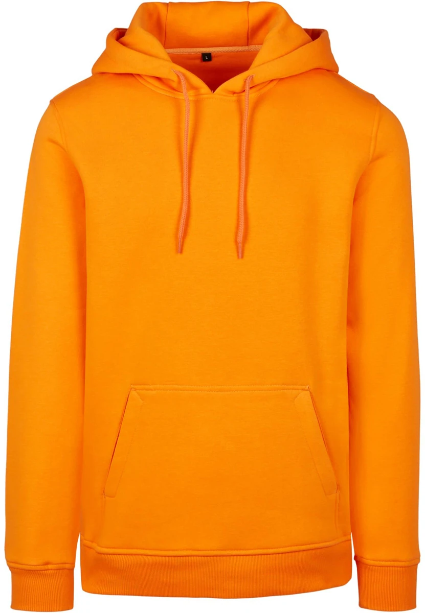 Build Your Brand Heavy Hoody, BY011 paradise orange