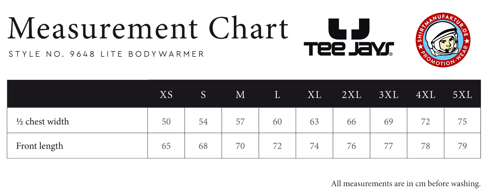 Tee Jays Lite Bodywarmer