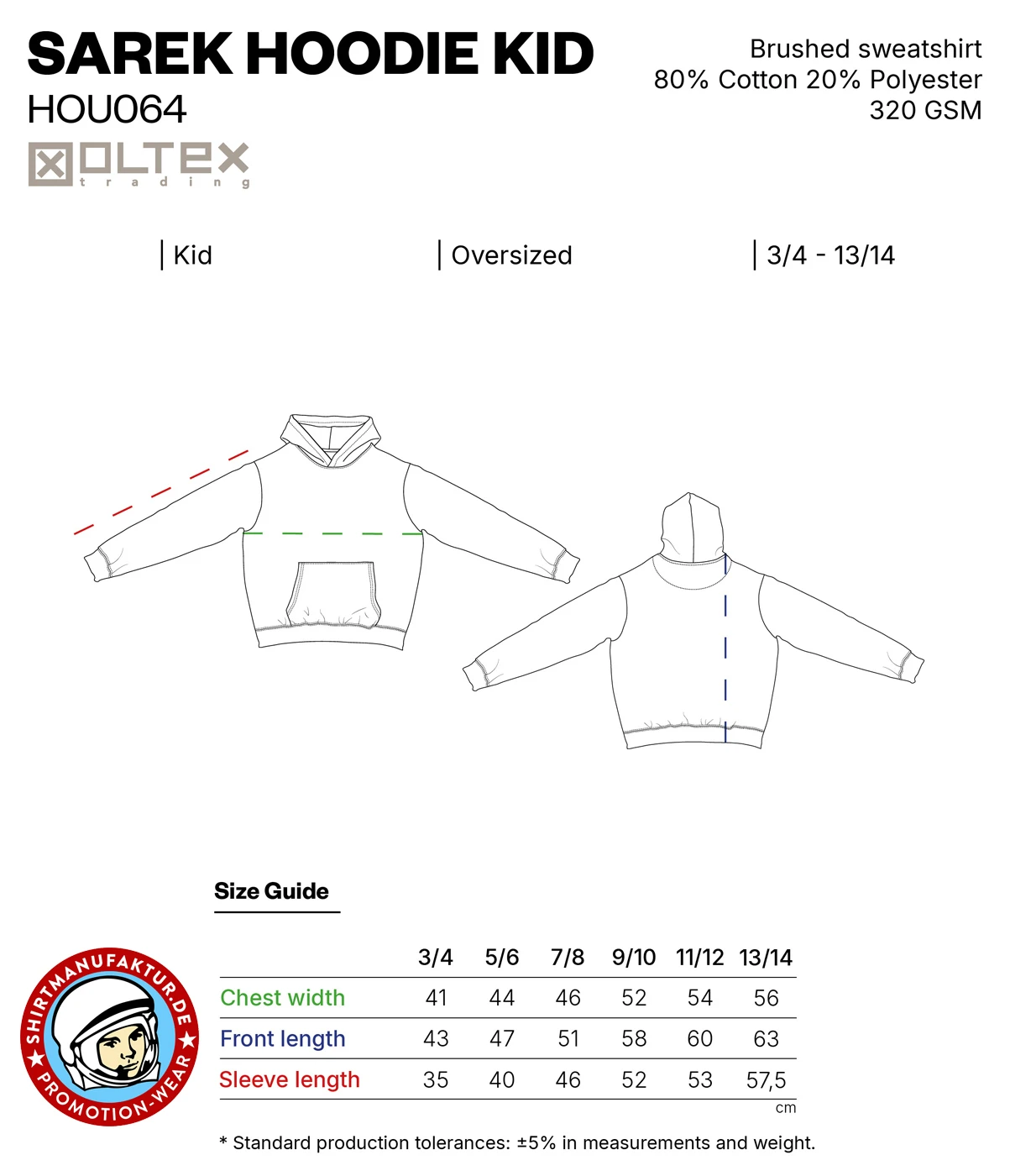 Oltex Sarek Kids Hoodie