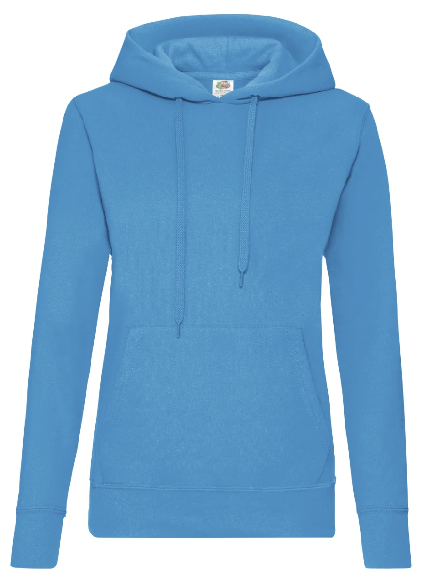 Fruit of the Loom Ladies Classic Hooded Sweat 