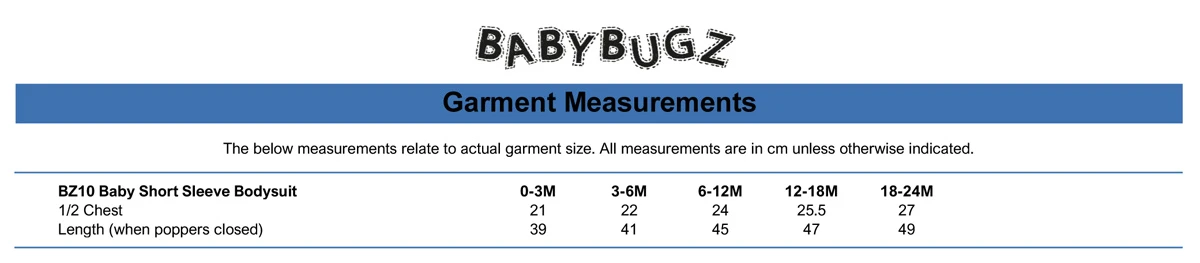 Babybugz Baby Bodysuit