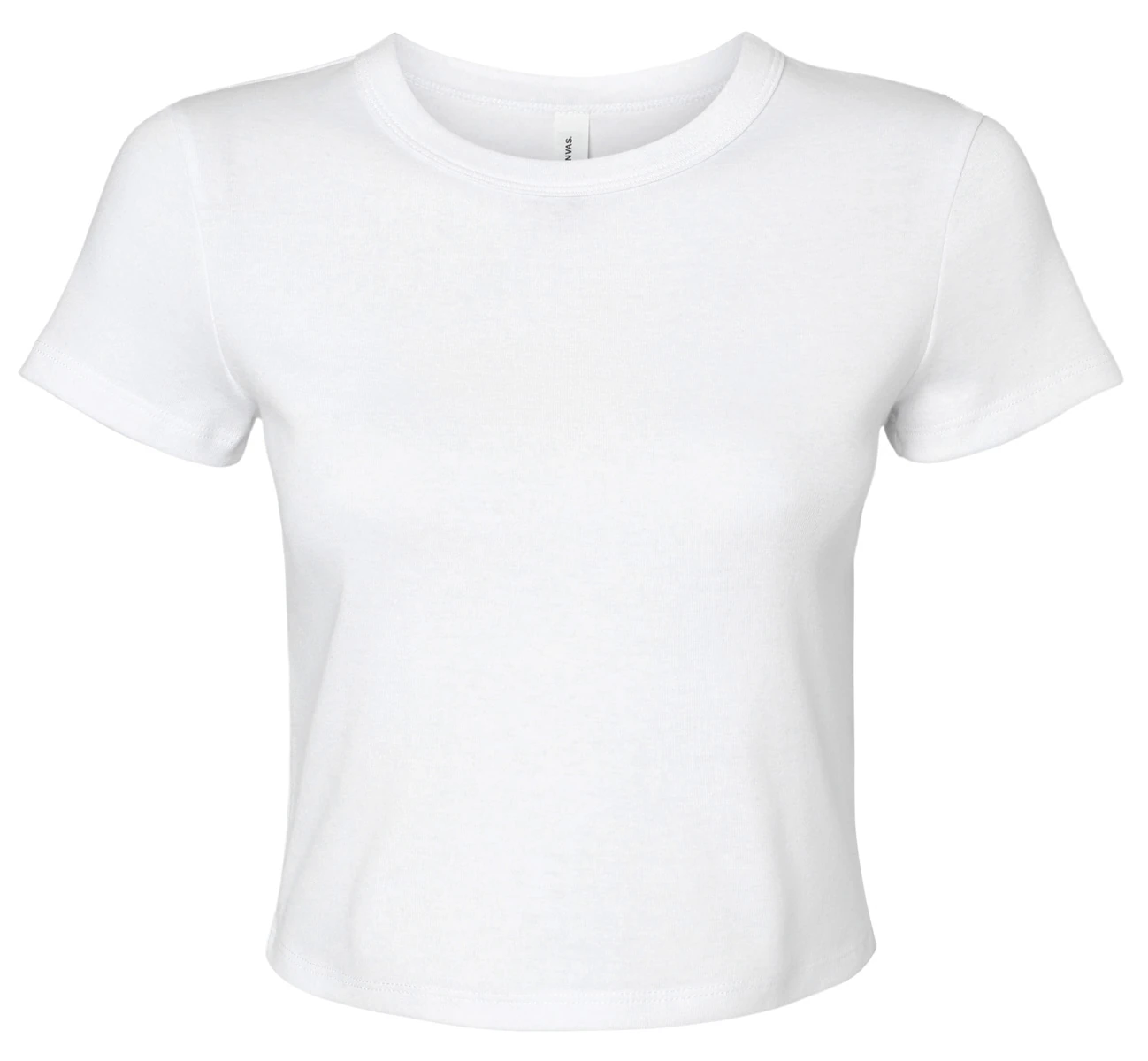 Bella Womens Micro Rib Baby Tee