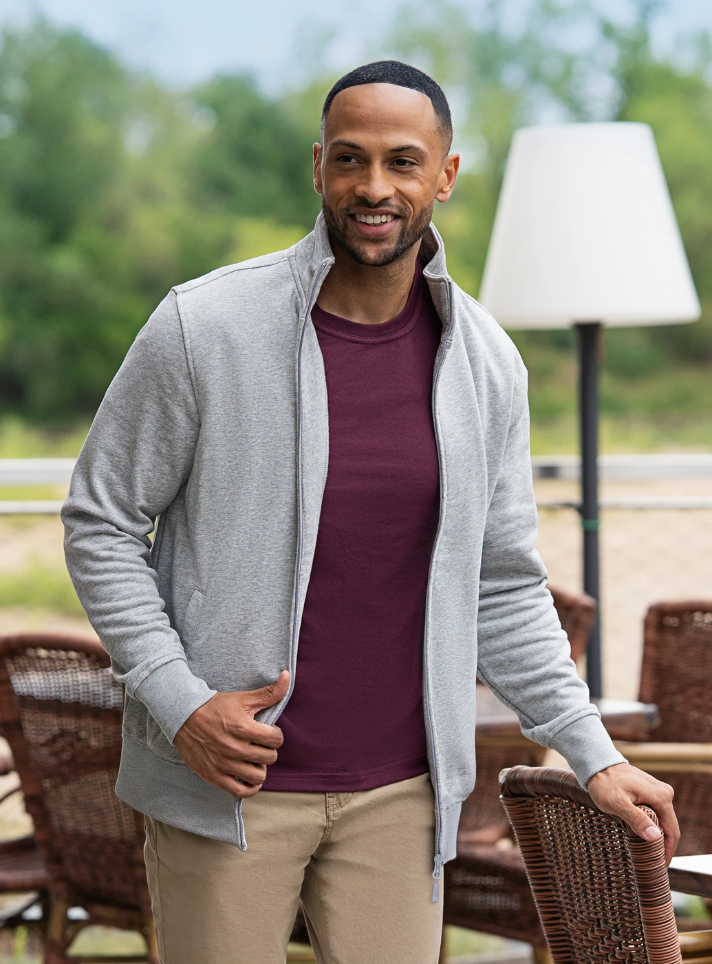 Karlowsky Herren Sweatjacke