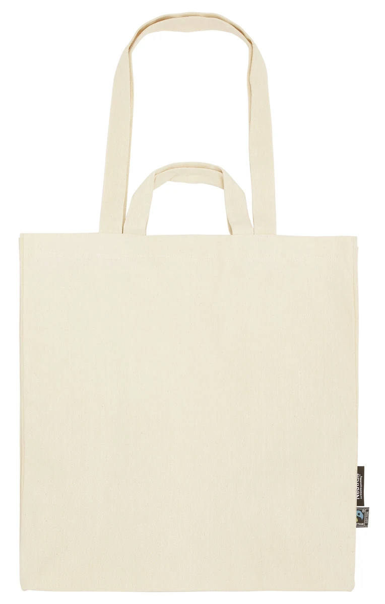 Neutral Twill Bag Multiple Handles