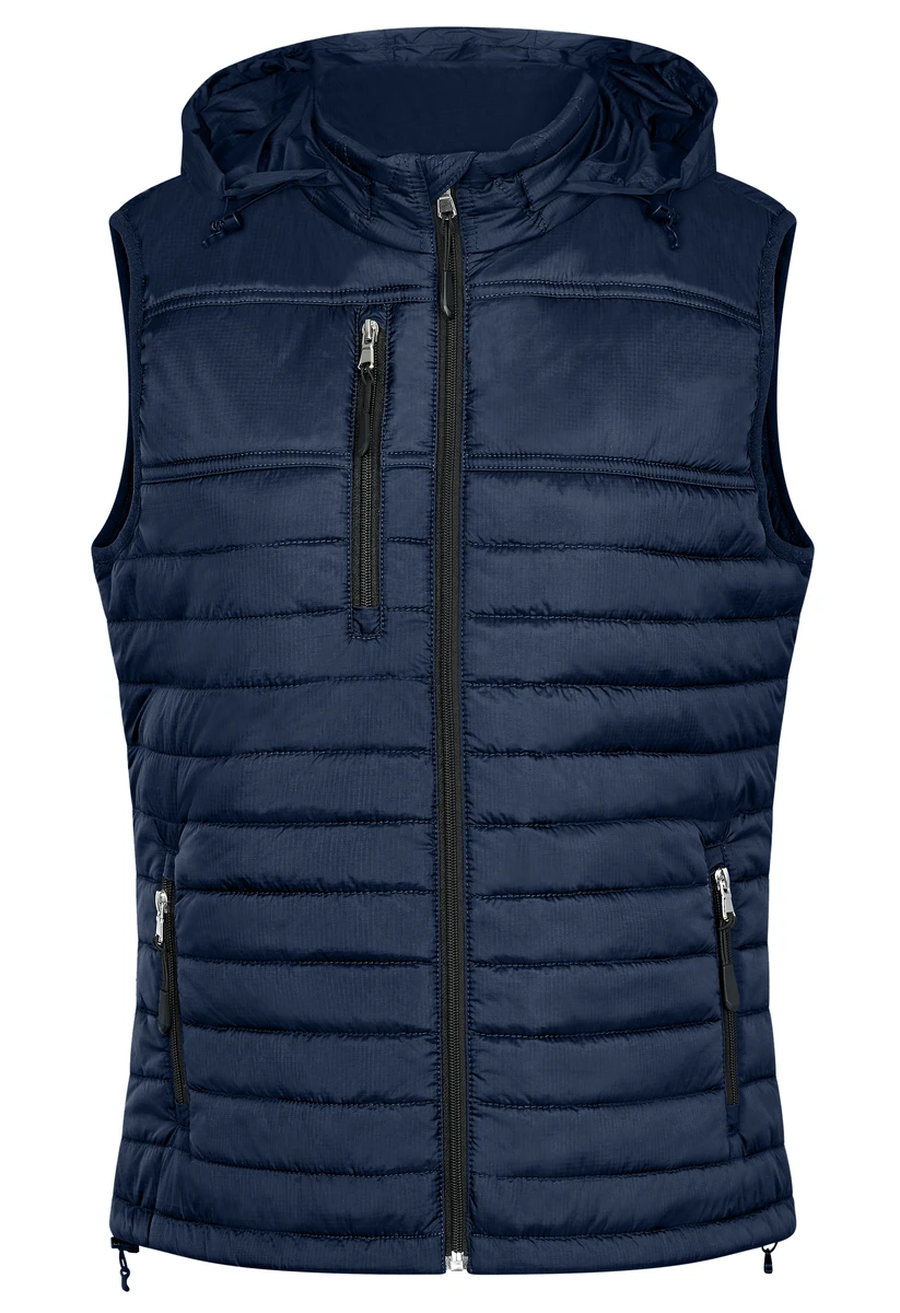 HRM Womens Hooded Performance Bodywarmer
