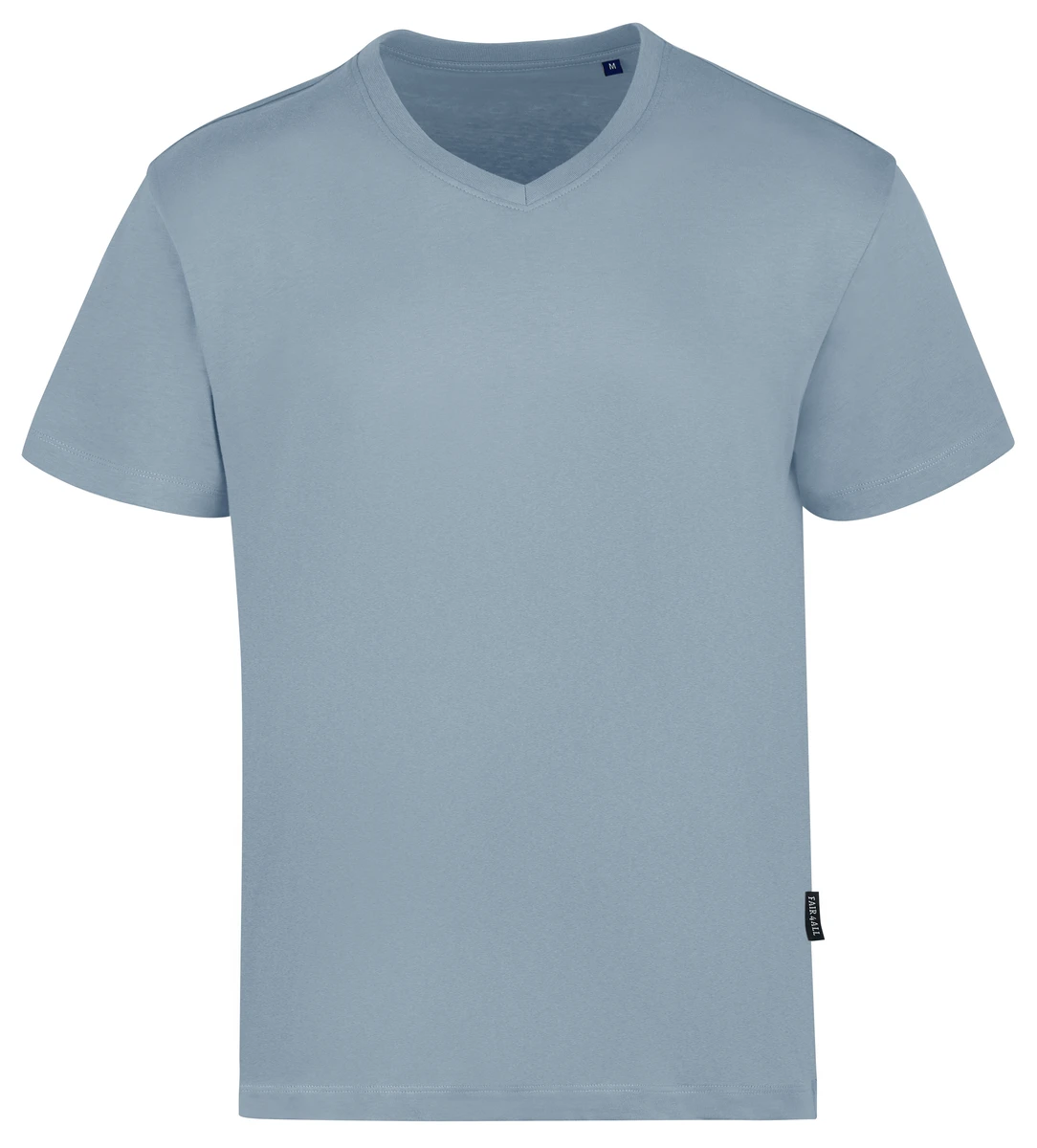 HRM V-Neck T-Shirt, 102, sky blue