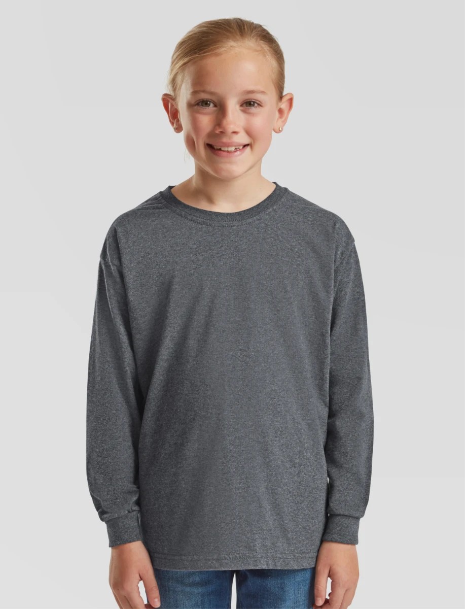 Fruit of the Loom Kids Valueweight Longsleeve