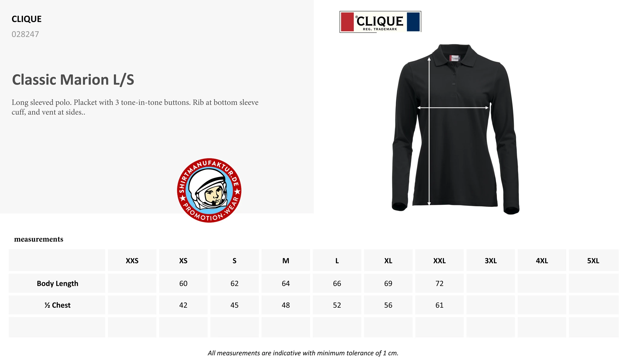Clique Classic Longsleeve Marion Clique Classic Longsleeve Marion