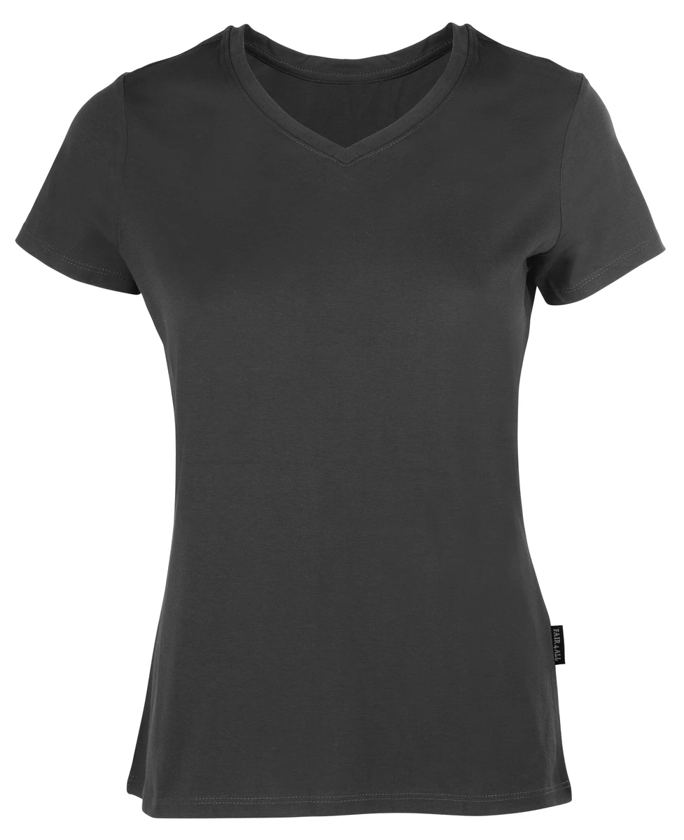 HRM Womens Luxury V-Neck Tee