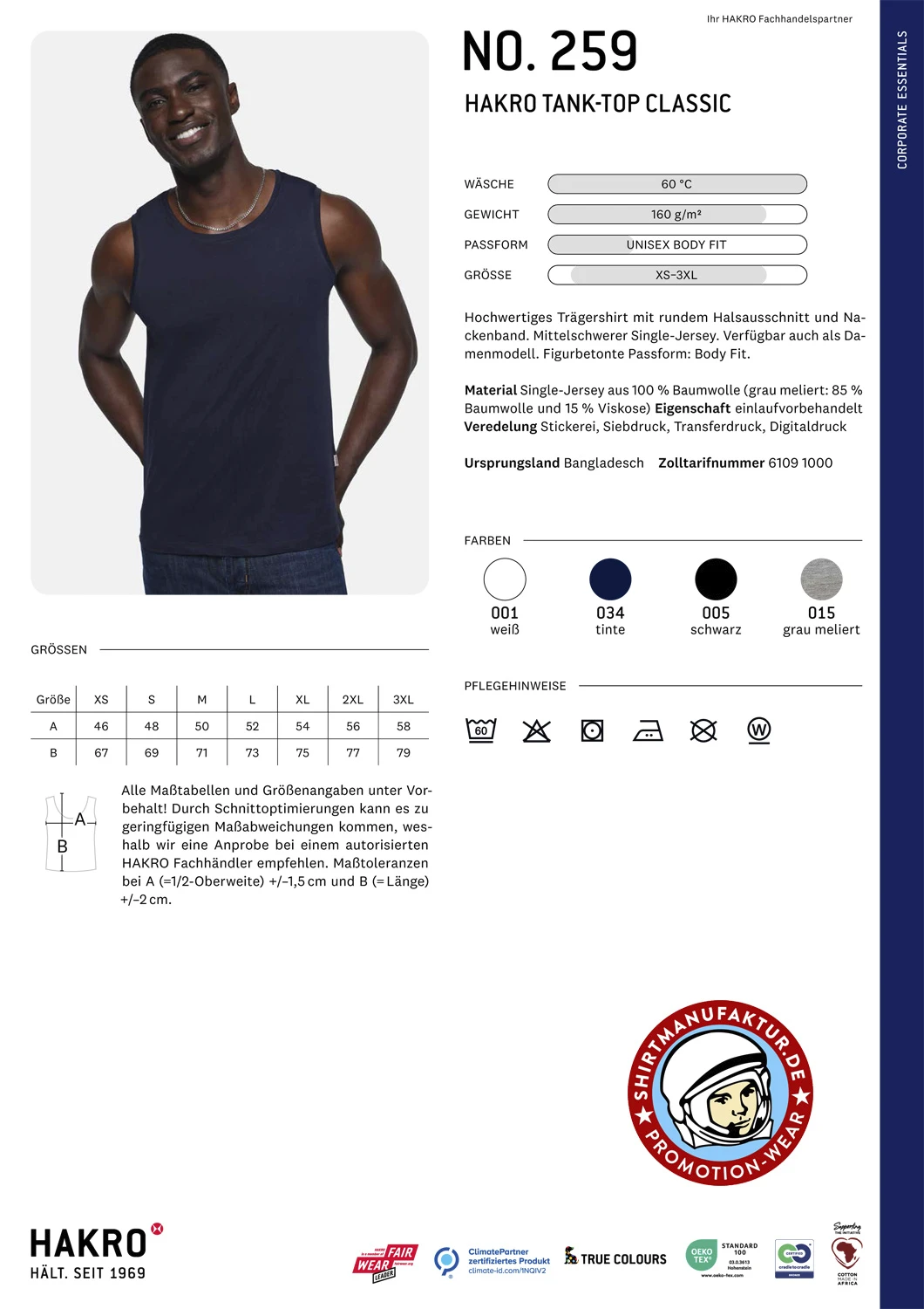 Hakro Tank-Top Classic