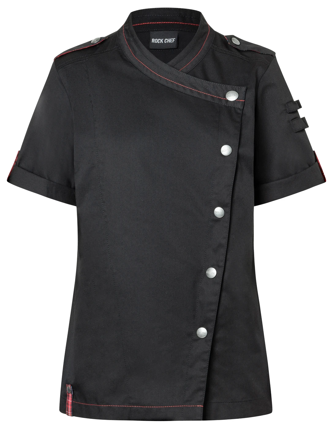 Karlowsky Kurzarm Damenkochjacke ROCK CHEF-Stage2 Karlowsky Kurzarm Damenkochjacke ROCK CHEF-Stage2