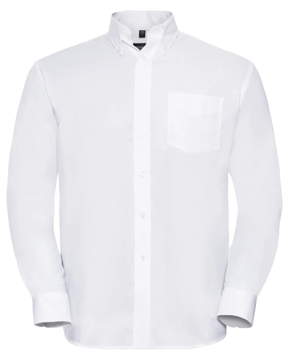 Russell Mens Longsleeve Classic Oxford Shirt