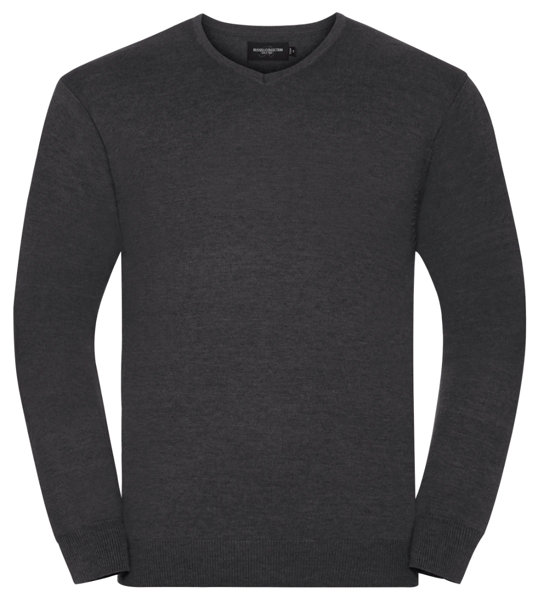 Russell V-Neck Knitted Pullover