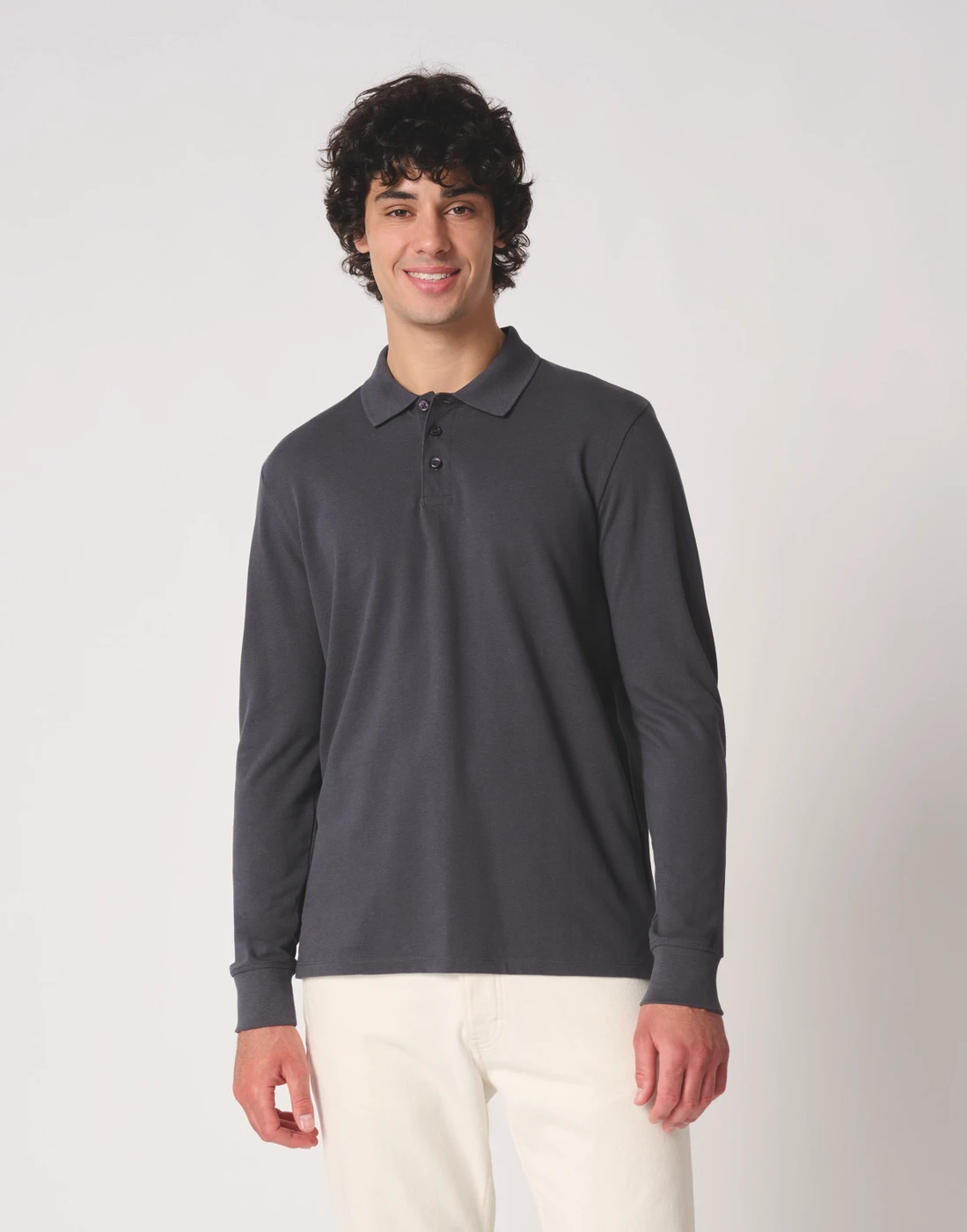 Ideal Basic Mens Longsleeve Piqué 180 Polo