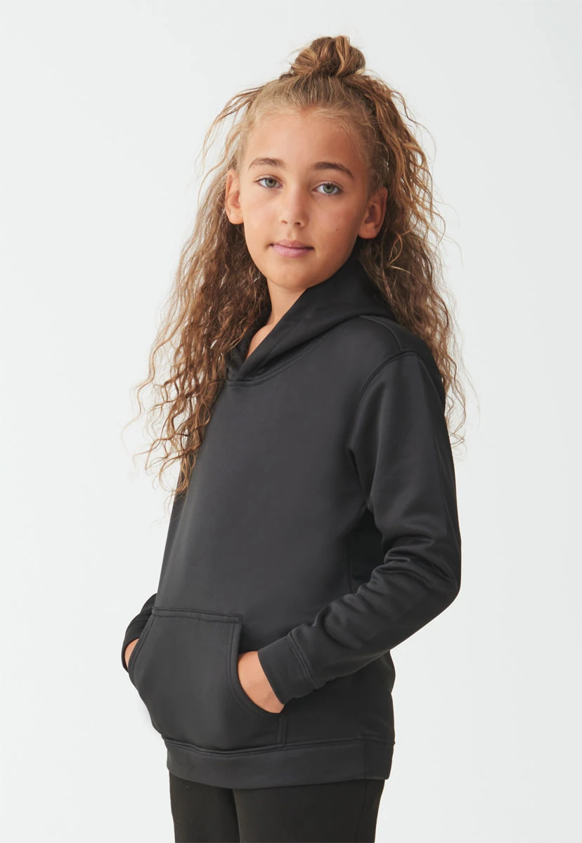 Just Hoods Kids Sports Polyester Hoodie
