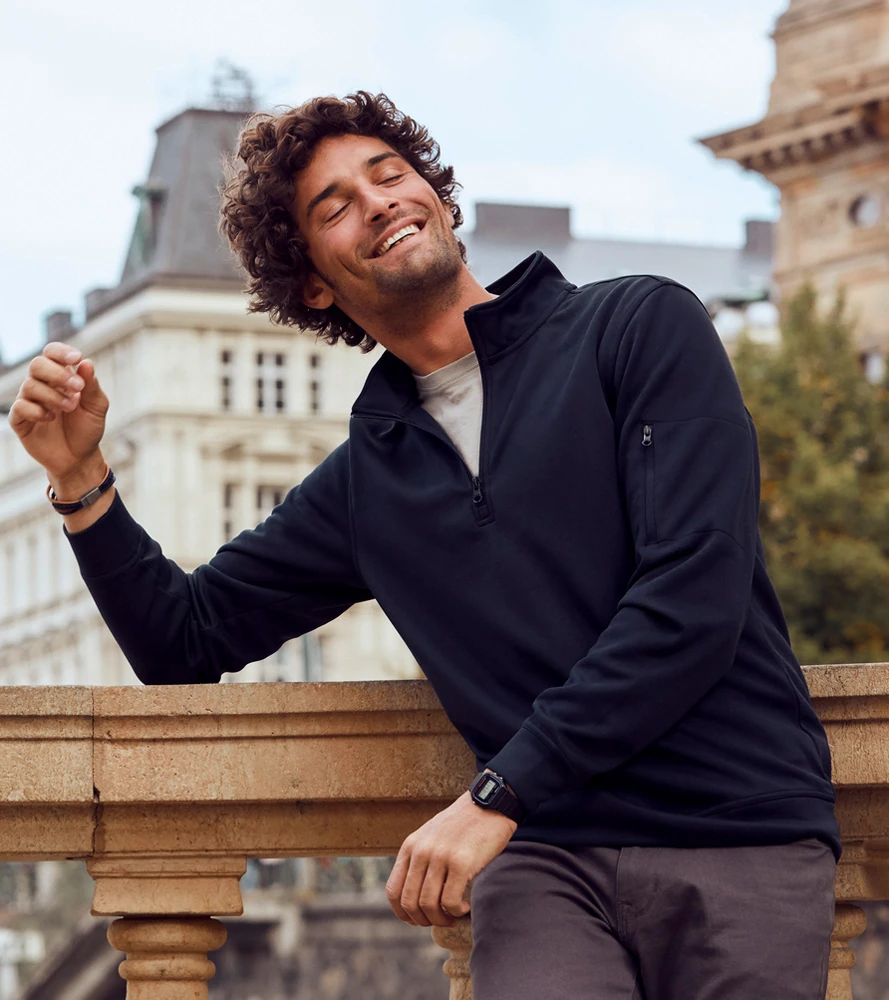Clique Basic Active Half Zip