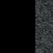 black / black melange