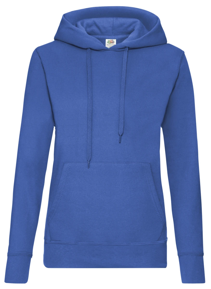Fruit of the Loom Ladies Classic Hooded Sweat 