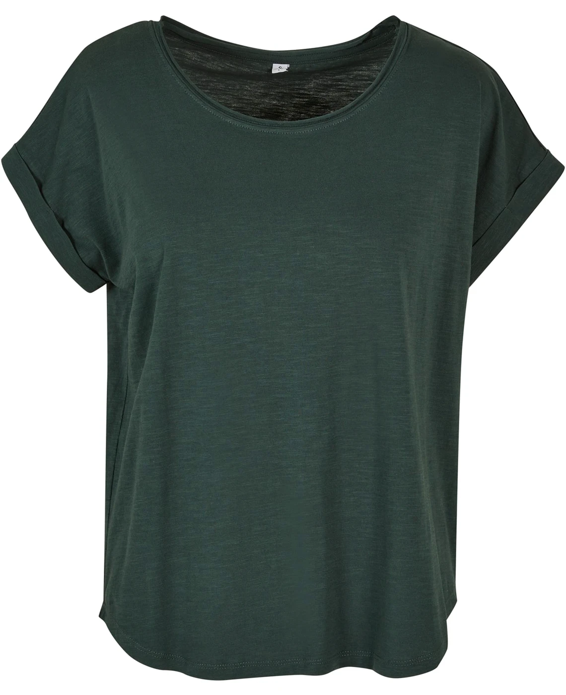 Build Your Brand Ladies Long Slub Tee