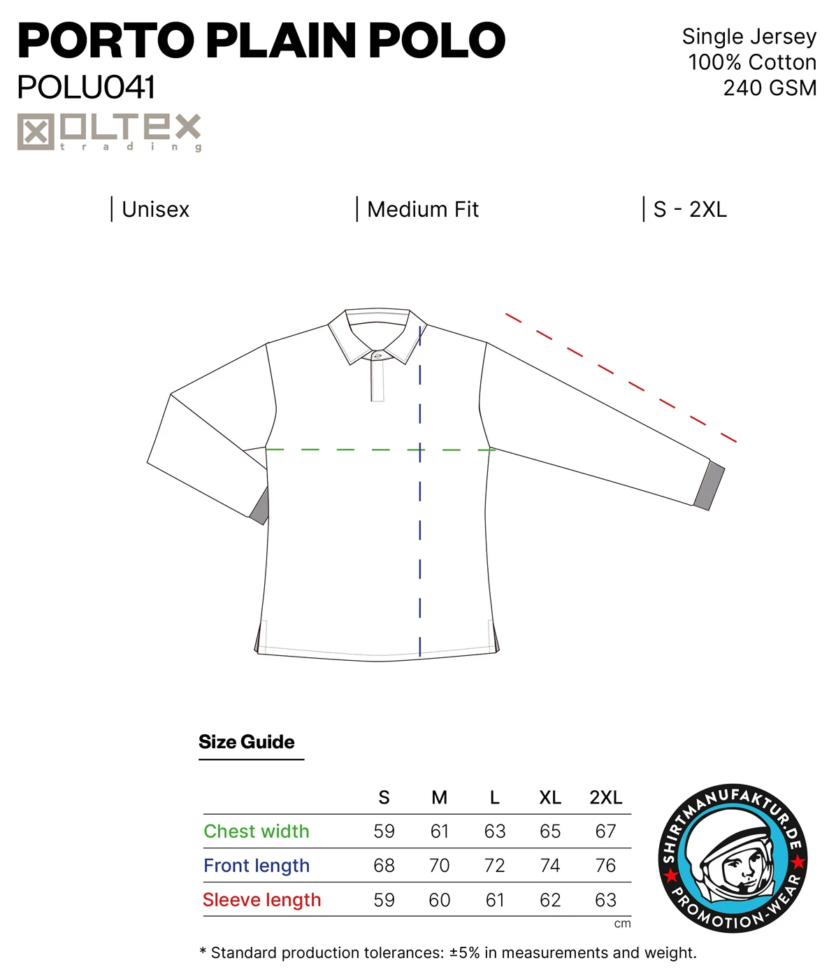 Oltex Porto Plain Polo