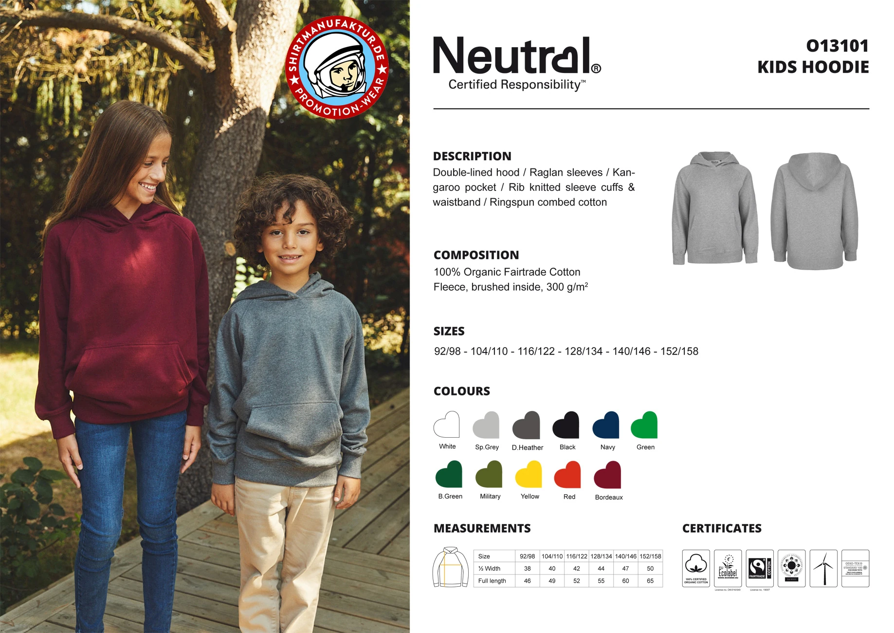 Neutral Kids Hoodie