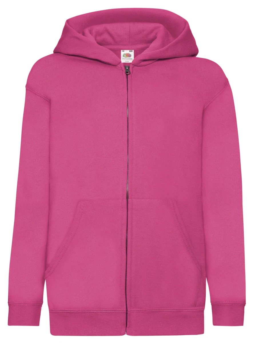 Fruit of the Loom Kids Classic Hooded Sweat Jacket