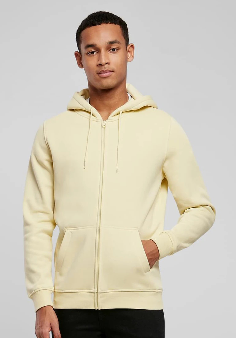 Build Your Brand Heavy Zip Hoody