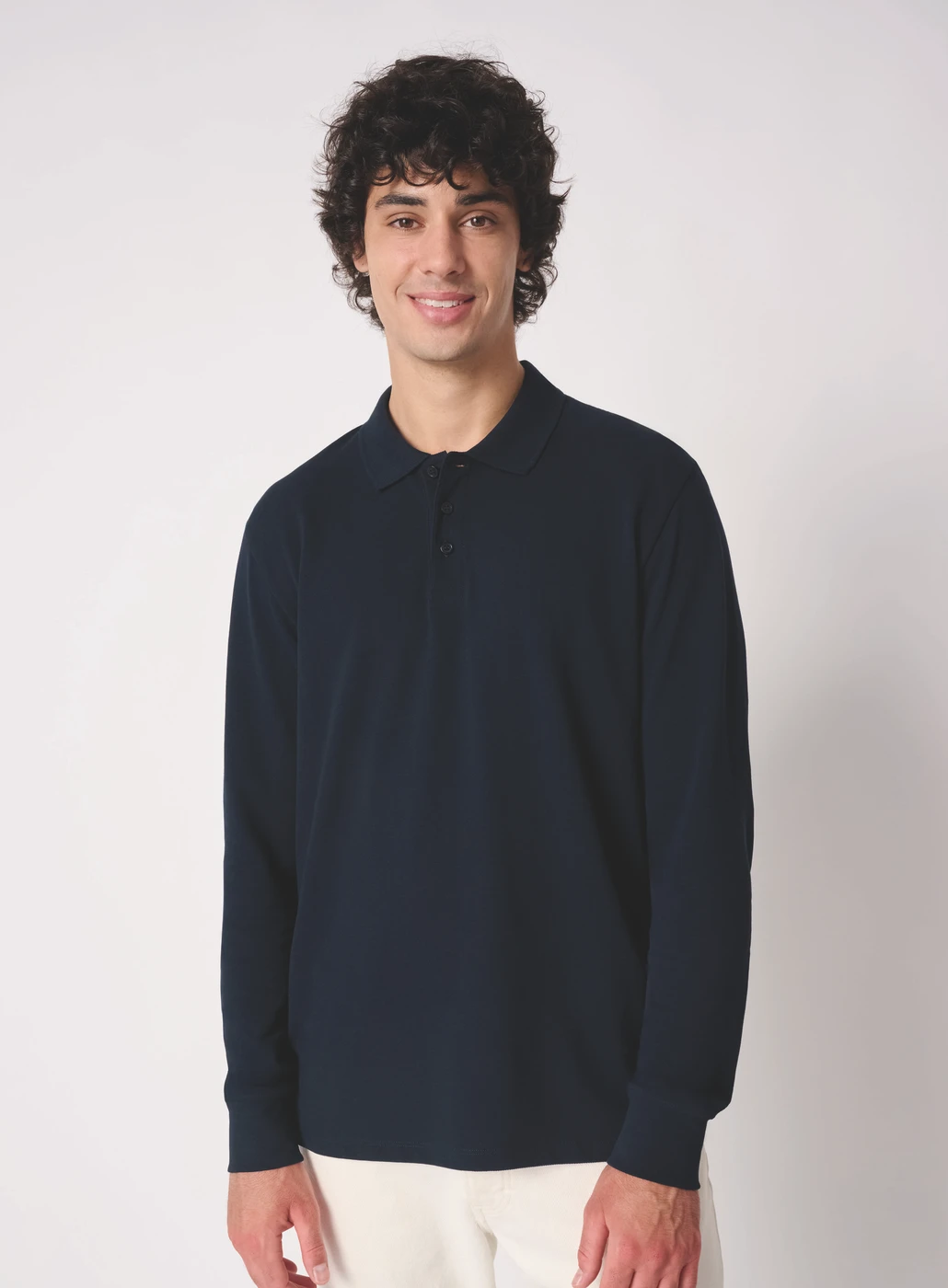 Ideal Basic Mens Longsleeve Piqué 200 Polo