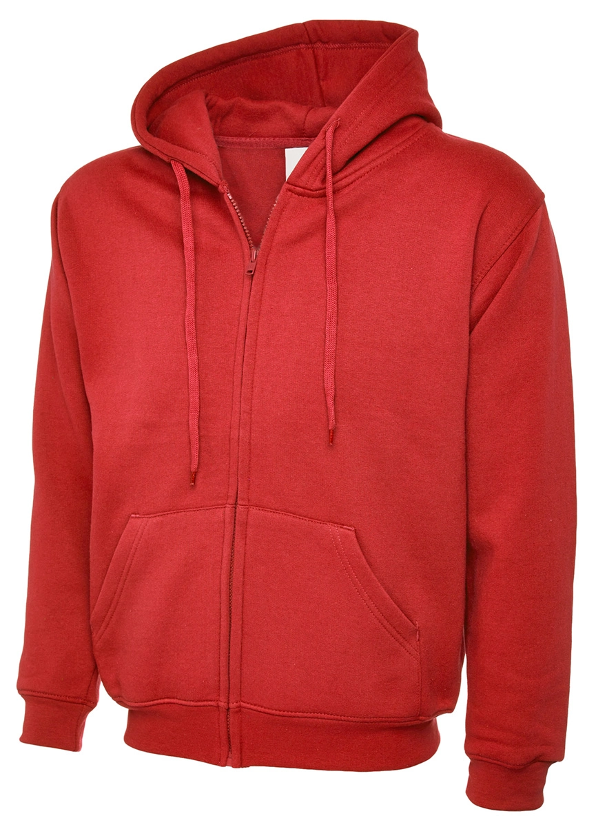 Uneek Classic Full Zip Hooded Sweatshirt