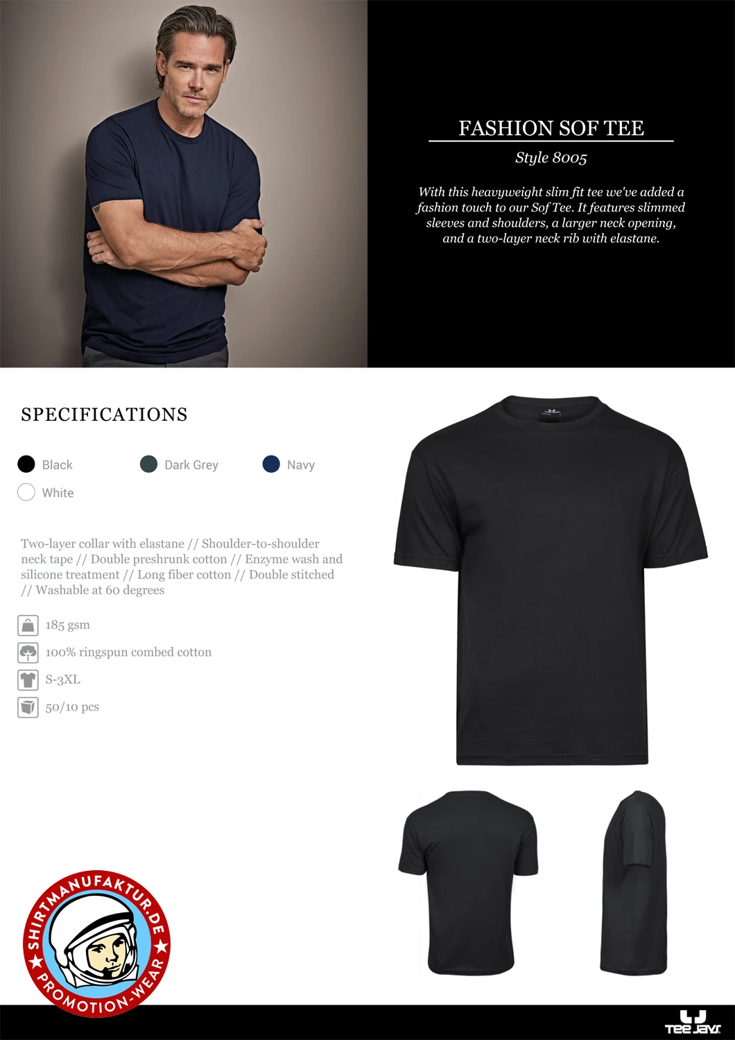 Tee Jays Fashion Sof Tee