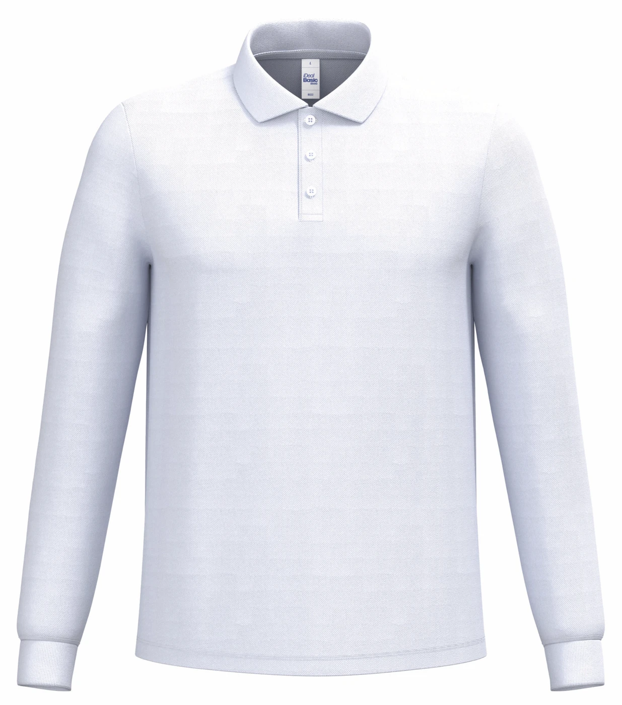 Ideal Basic Mens Longsleeve Piqué 200 Polo