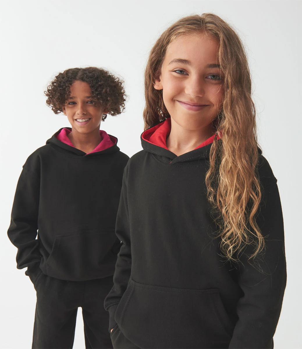 Just Hoods Kids Varsitiy Hoodie