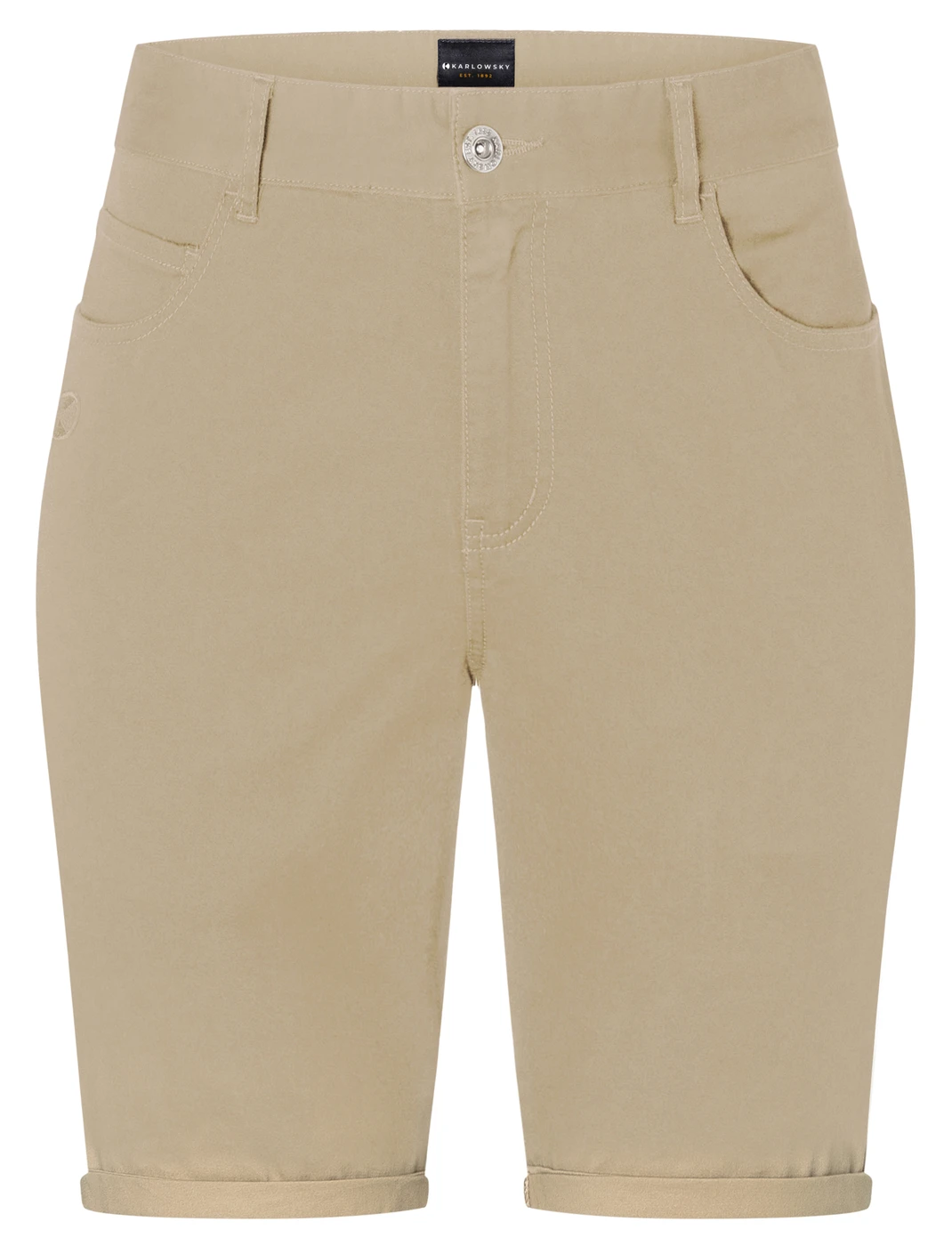 Karlowsky Damen 5-Pockets-Shorts Classic Stretch