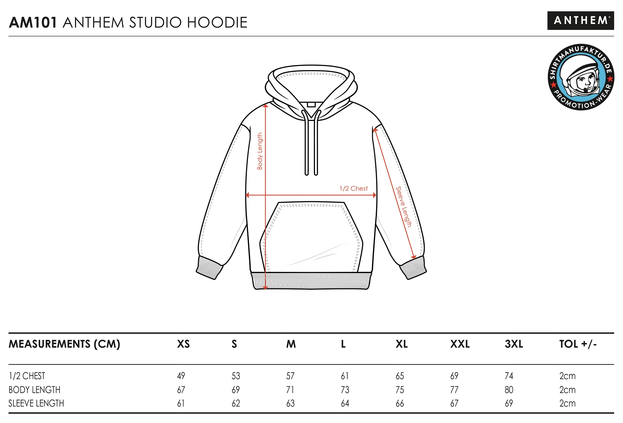 Anthem Studio Hoodie