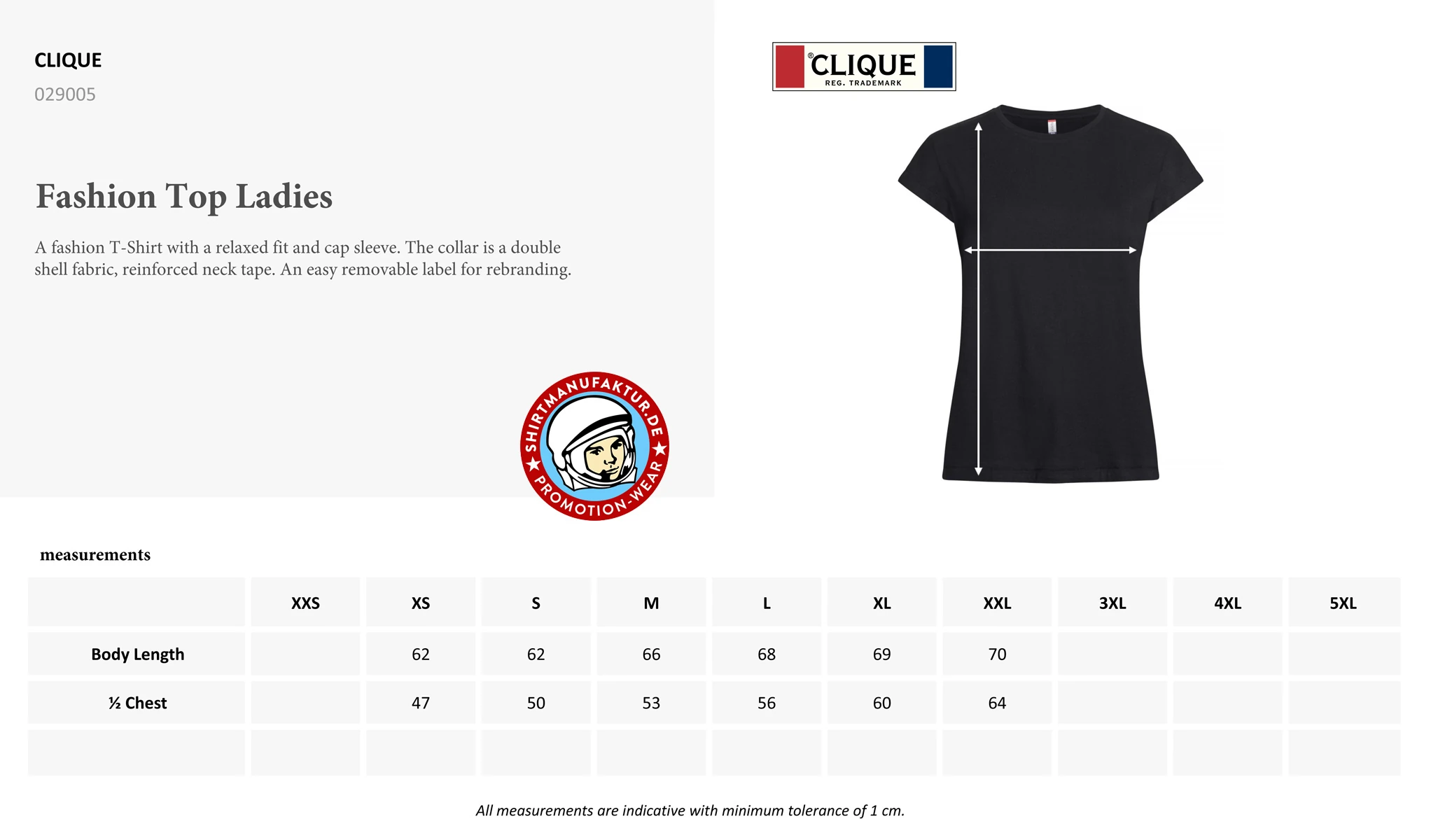 Clique Womens Fashion Top