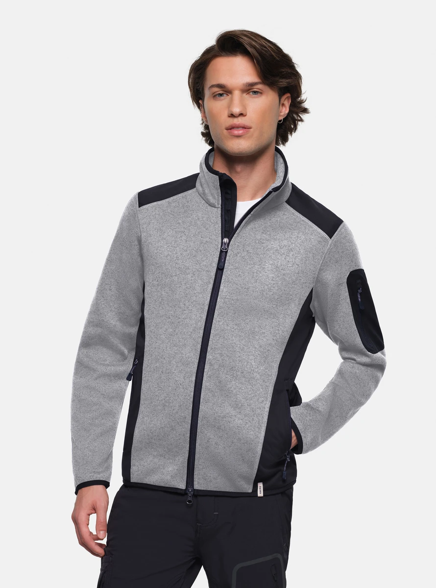 Hakro Strickfleece Jacket