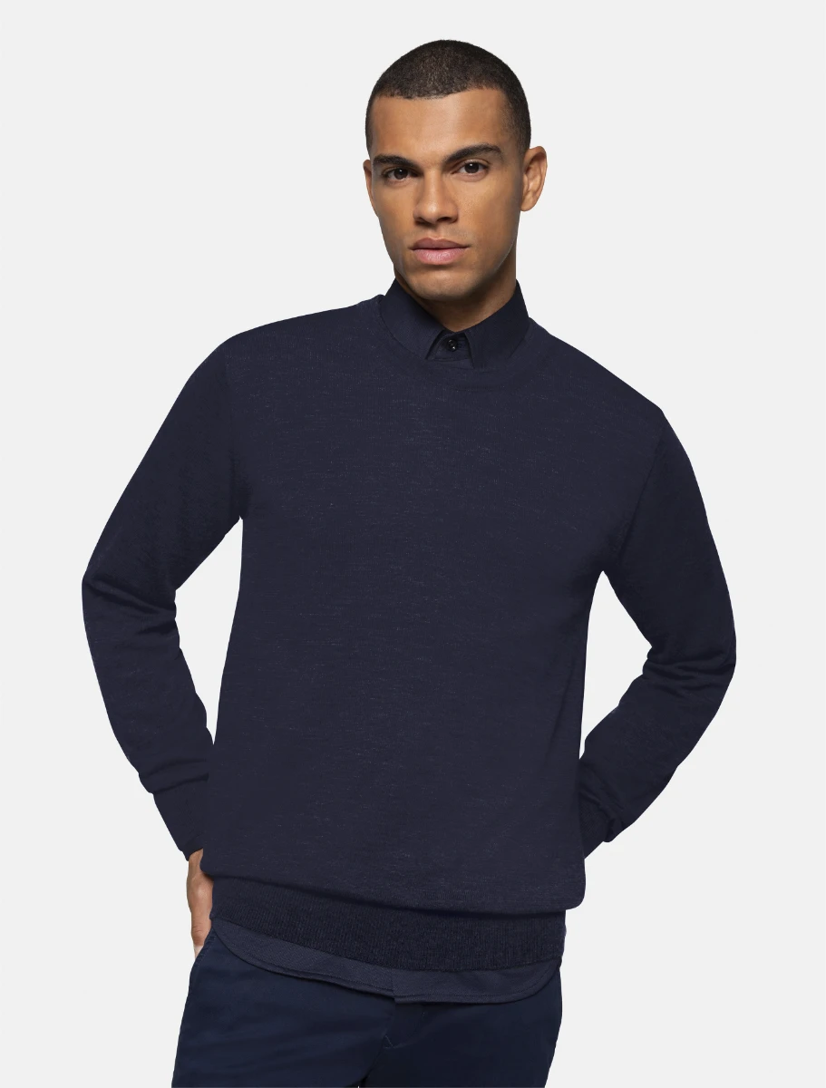 Hakro Pullover Merino Wolle
