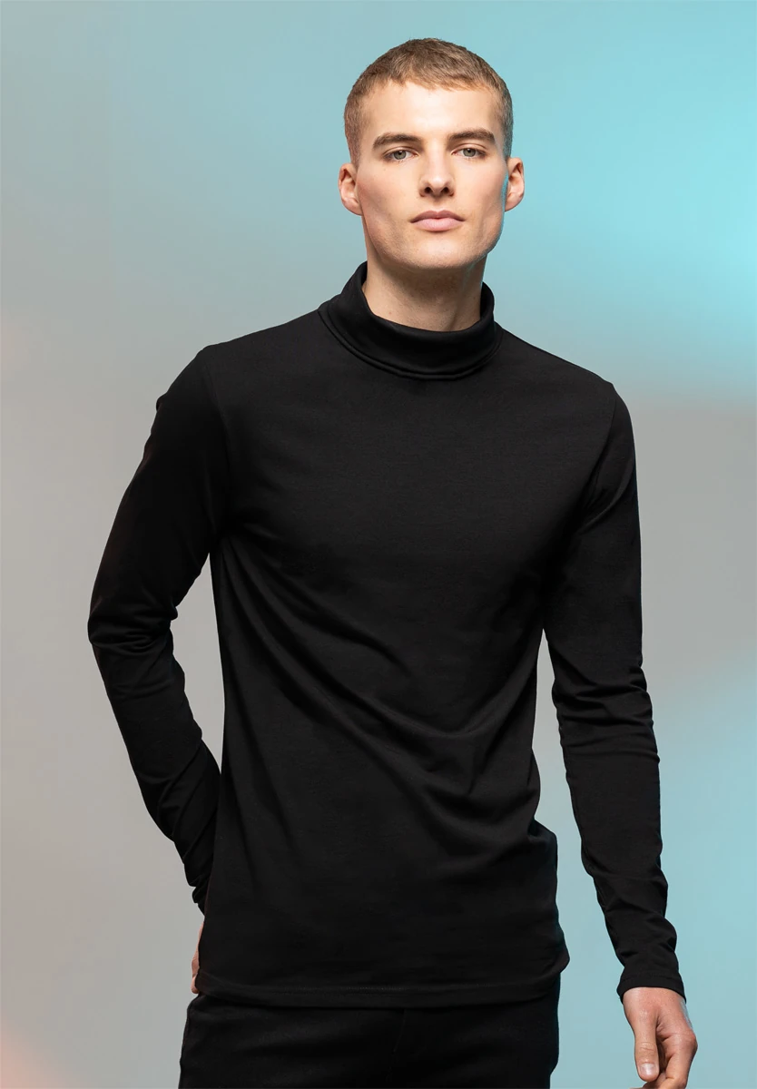 SkinniFit Feel Good Roll Neck Top