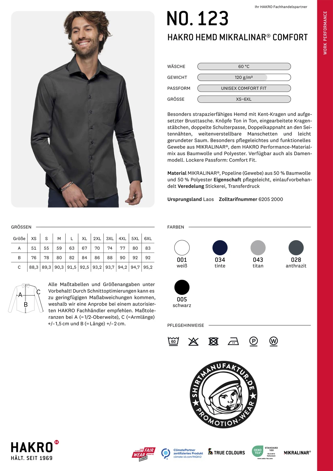 Hakro Mikralinar Shirt Hakro Mikralinar Shirt