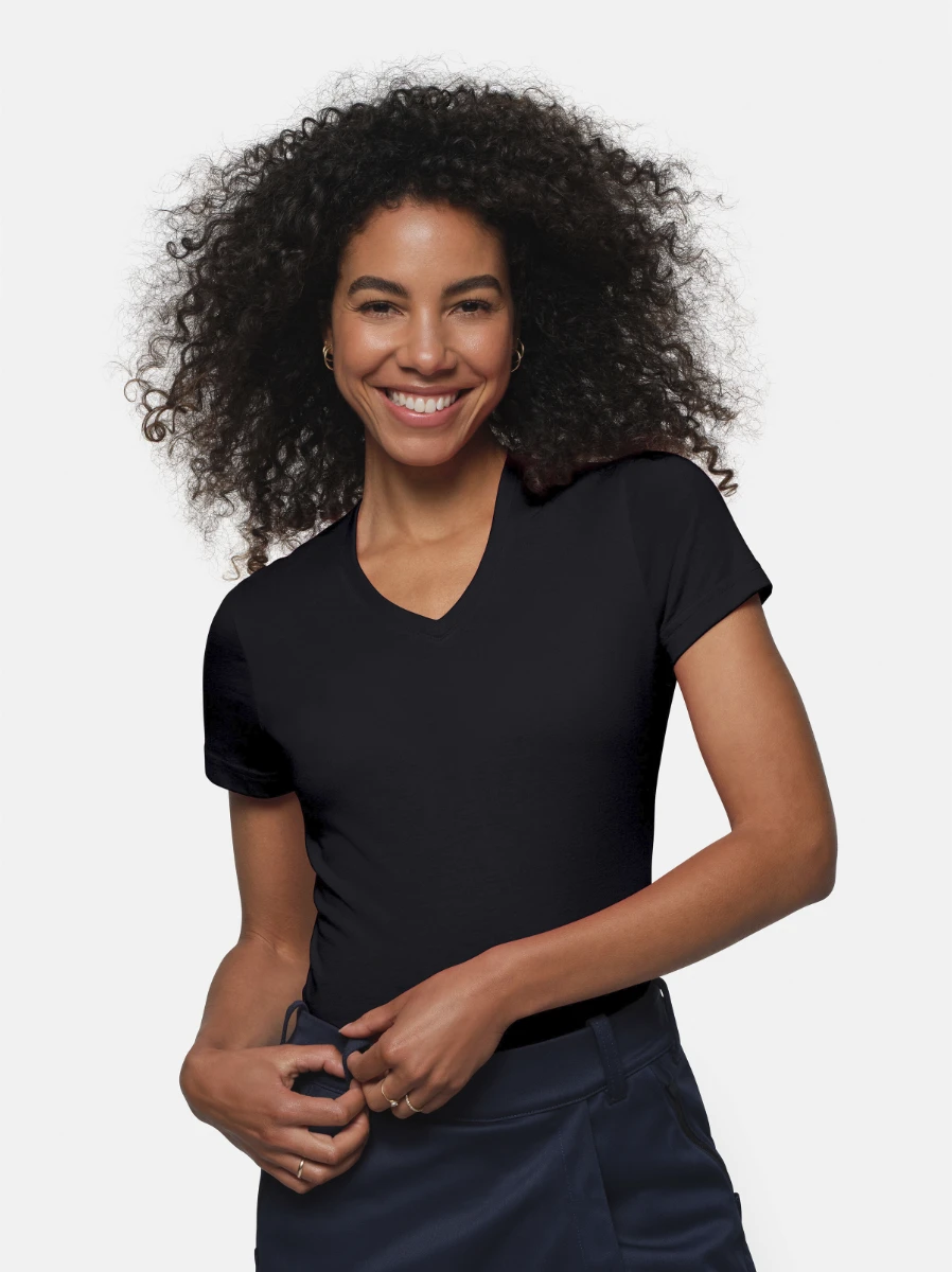 Hakro Ladies V-Shirt Mikralinar