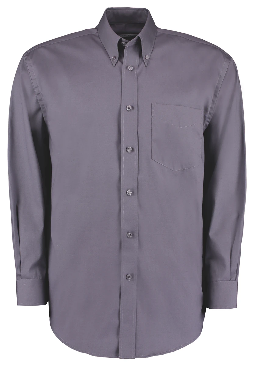 Kustom Kit Premium Oxford Shirt Longsleeve