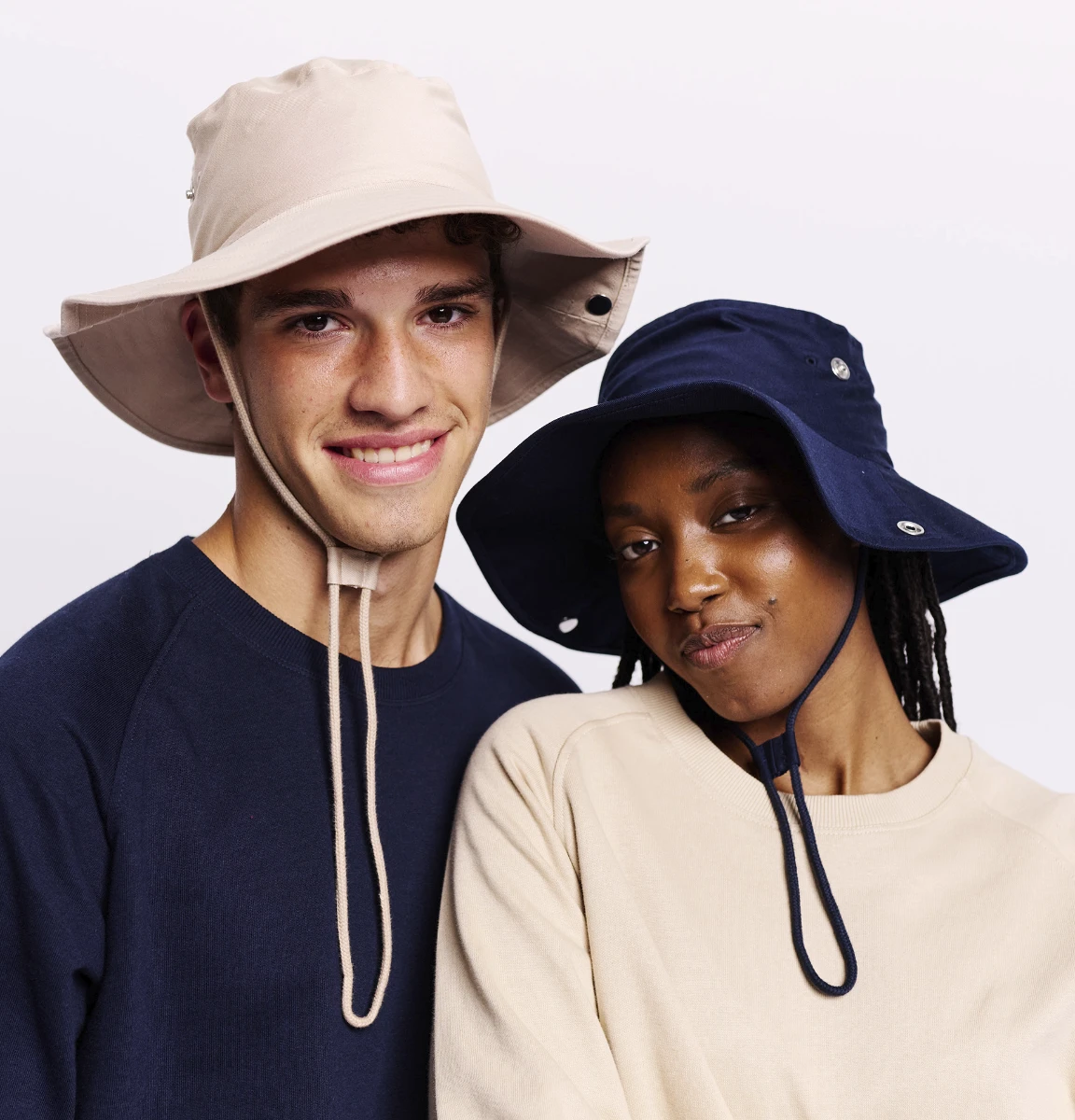 Neutral Safari Bucket Hat