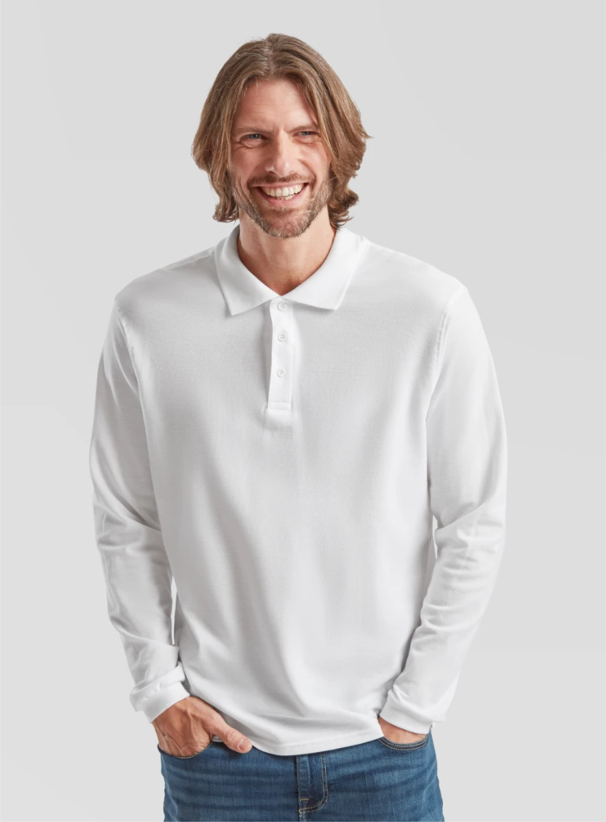 Fruit of the Loom Premium Longsleeve Polo