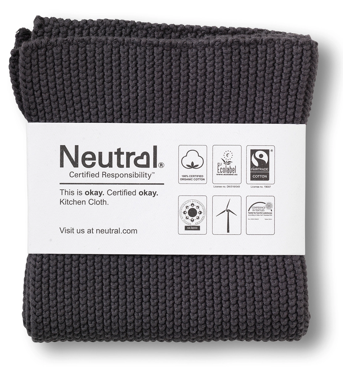 Neutral Pearl Knit Kitchen Cloth