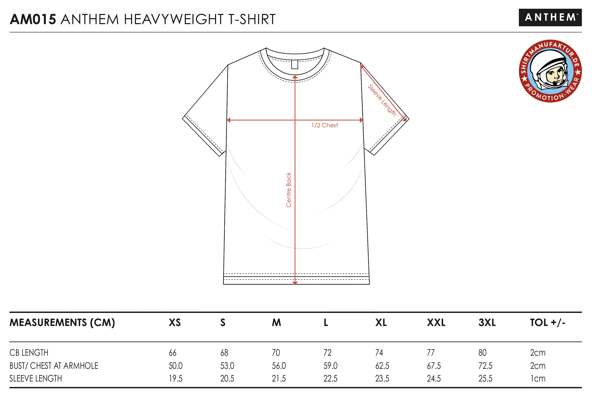 Anthem Heavyweight T-Shirt