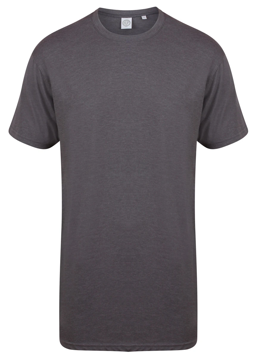 SkinniFit Longline T-Shirt with Dipped Hem
