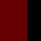 burgundy / black